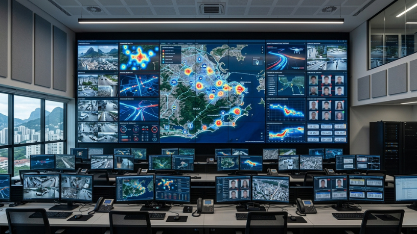 Inteligência artificial entra de vez na segurança pública e muda como polícias monitoram crimes no Brasil
